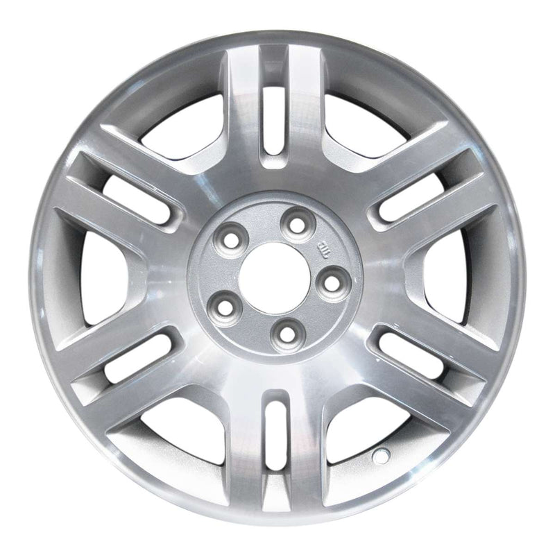 2004 mercury mountaineer wheel 17 machined silver aluminum 5 lug w3525ms 3