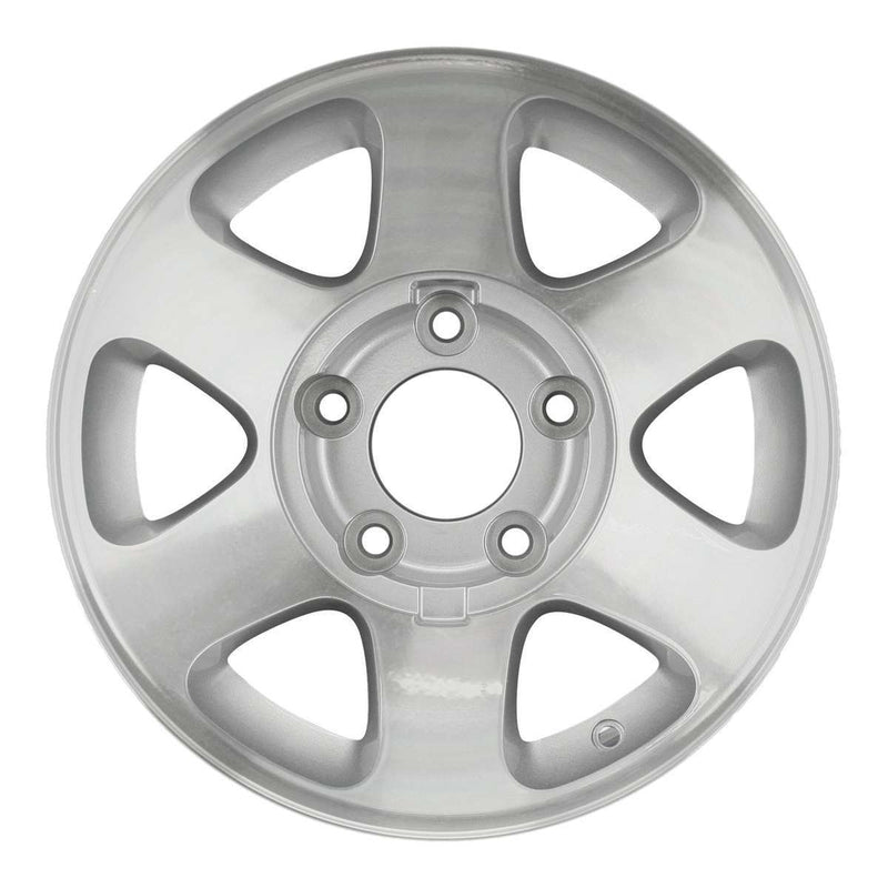 2006 ford van wheel 16 machined silver aluminum 5 lug w3552ms 3