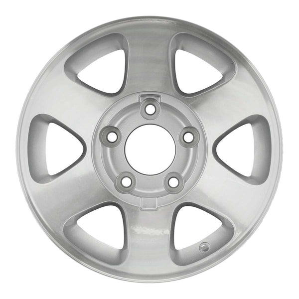 2005 ford van wheel 16 machined silver aluminum 5 lug w3552ms 2