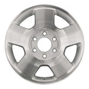 2004 ford f150 wheel 17 machined silver aluminum 6 lug w3556ms 1
