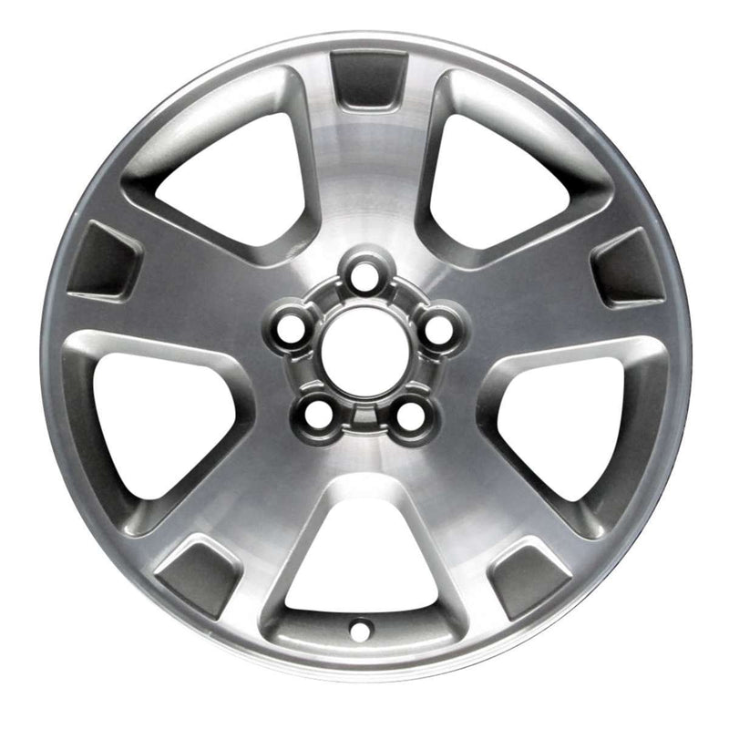 2007 ford freestyle wheel 17 machined charcoal aluminum 5 lug w3571mc 3