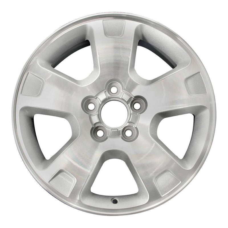 2007 ford freestyle wheel 17 machined silver aluminum 5 lug w3571ms 3