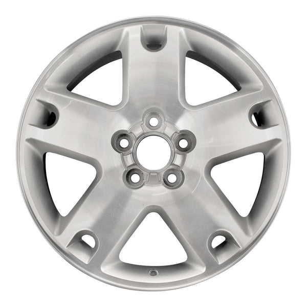 2007 ford freestyle wheel 18 machined silver aluminum 5 lug w3573ms 3