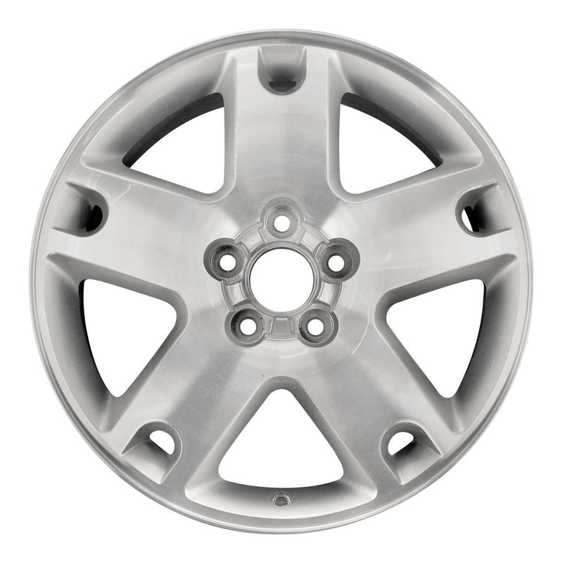 2007 ford freestyle wheel 18 machined silver aluminum 5 lug w3573ms 3