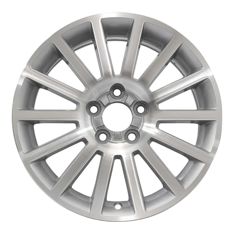 2005 mercury montego wheel 18 machined silver aluminum 5 lug w3582ms 1