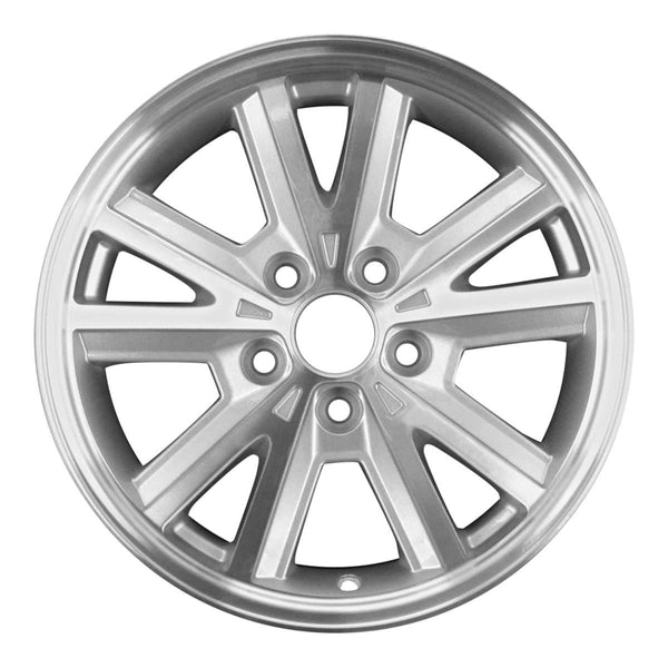 2008 ford mustang wheel 16 machined silver aluminum 5 lug w3587ms 5