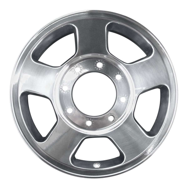 2006 ford f250 wheel 17 polished aluminum 8 lug w3598p 5