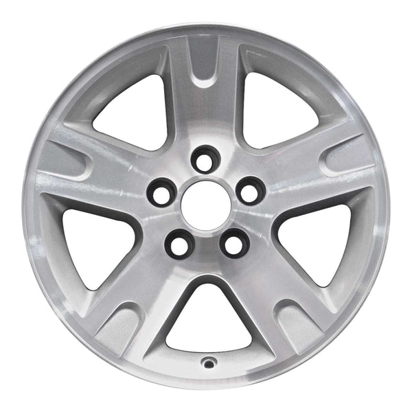 2007 ford ranger wheel 16 machined silver aluminum 5 lug w3610ms 9