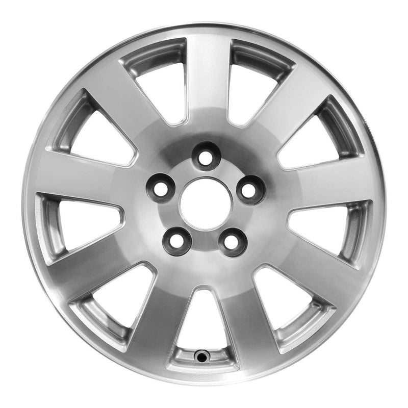 2006 ford crown wheel 16 machined silver aluminum 5 lug w3622ms 1