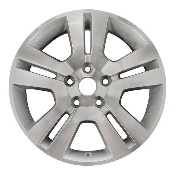 2007 ford fusion wheel 17 machined silver aluminum 5 lug w3628ms 2