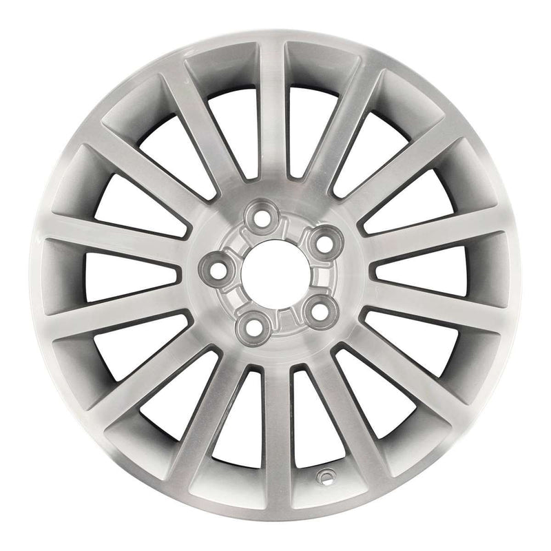 2006 mercury milan wheel 17 machined silver aluminum 5 lug rw3632ms 1