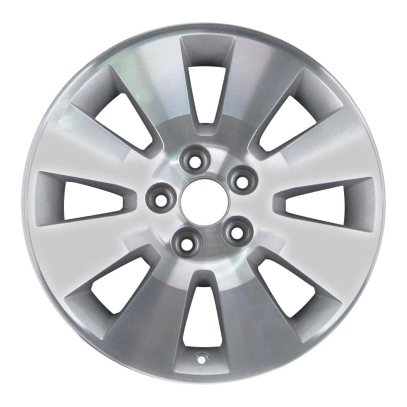 2007 mercury mountaineer wheel 17 machined silver aluminum 5 lug w3633ms 2