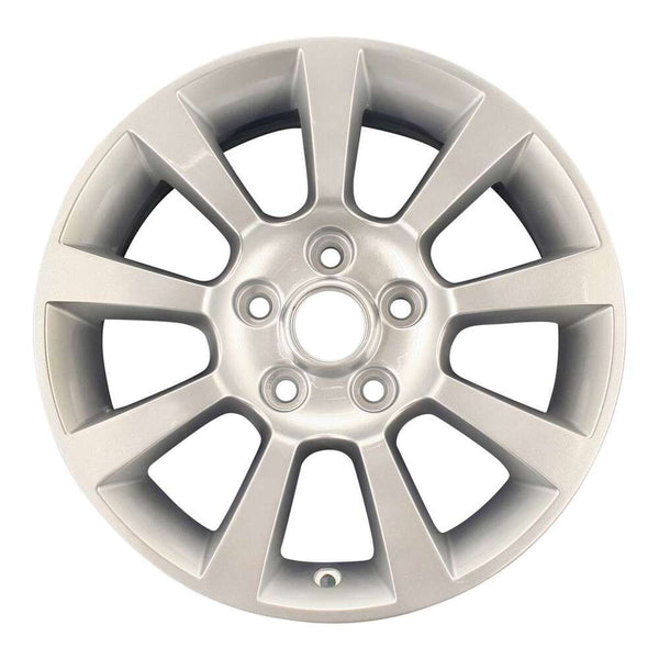 2009 mercury milan wheel 16 silver aluminum 5 lug w3643s 4