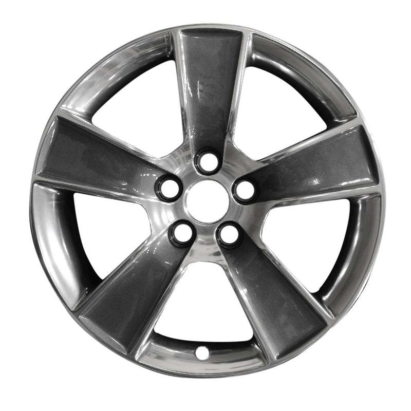 2008 ford mustang wheel 18 machined charcoal aluminum 5 lug w3647mc 3