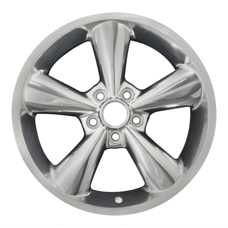 2009 ford mustang wheel 18 polished aluminum 5 lug w3648p 4