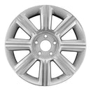 2009 lincoln mkz wheel 17 machined silver aluminum 5 lug w3656ms 3