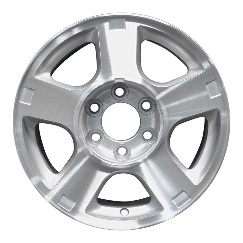 2009 ford expedition wheel 17 machined silver aluminum 6 lug w3660ms 3