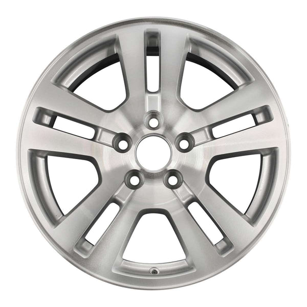 2007 ford edge wheel 17 machined silver aluminum 5 lug w3672ms 1