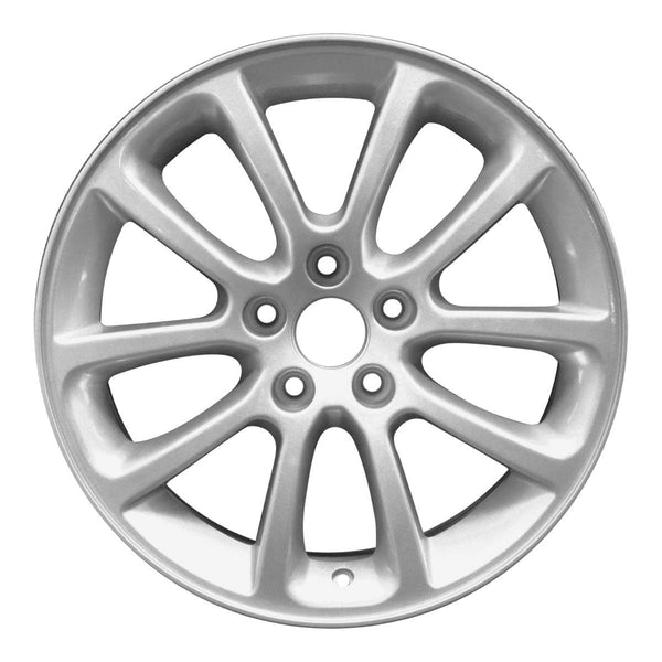 2010 ford edge wheel 18 silver aluminum 5 lug w3674s 4