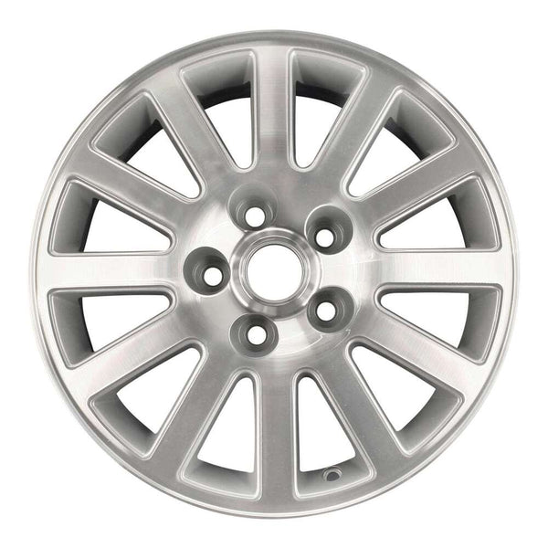 2008 mercury mariner wheel 16 machined silver aluminum 5 lug w3683ms 1