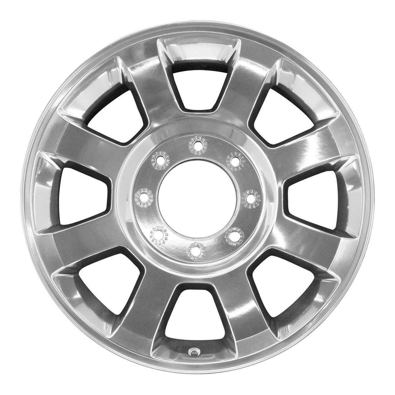 2009 ford f250 wheel 20 polished aluminum 8 lug w3693p 7