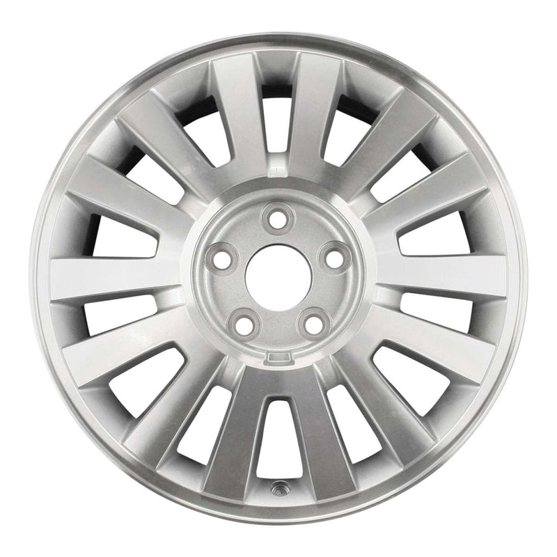 2008 mercury sable wheel 17 machined silver aluminum 5 lug w3697ms 1