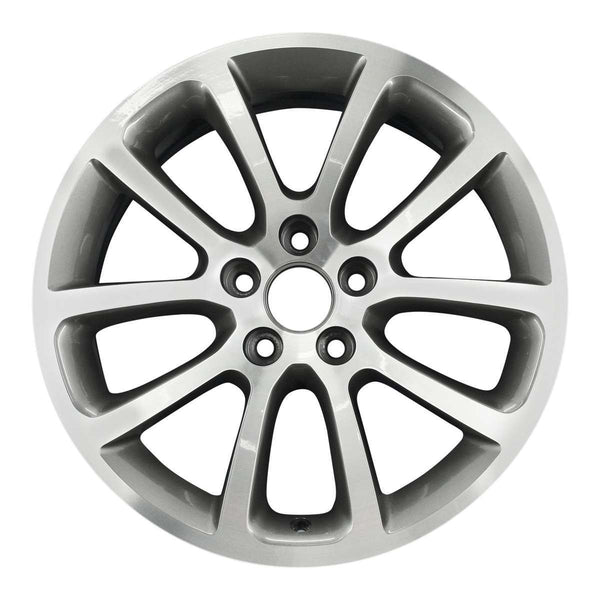 2009 ford fusion wheel 18 machined charcoal aluminum 5 lug w3705mc 2