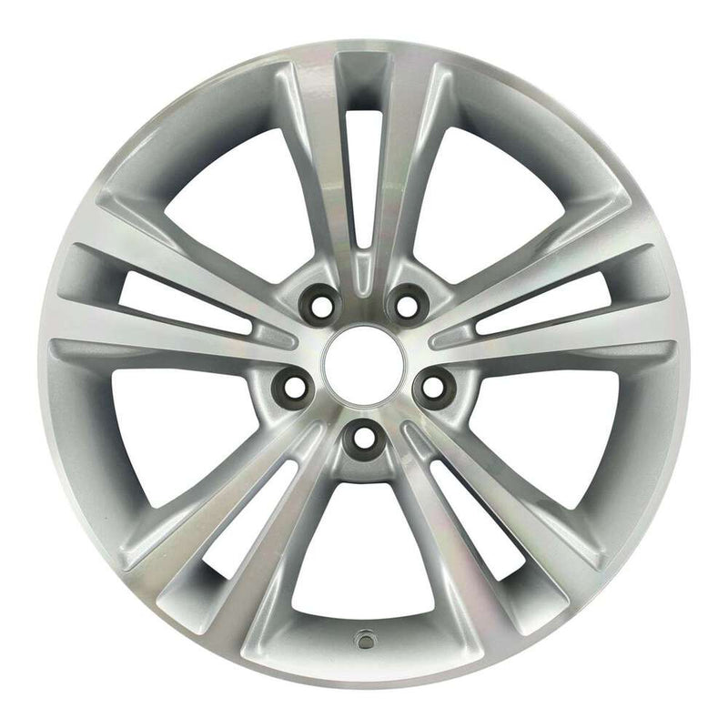 2012 lincoln mks wheel 18 machined silver aluminum 5 lug w3765ms 5