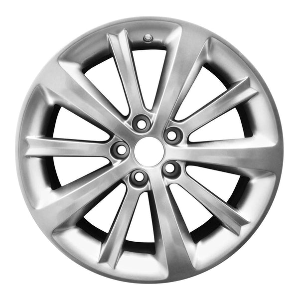 2011 lincoln mks wheel 19 hyper aluminum 5 lug w3766h 3