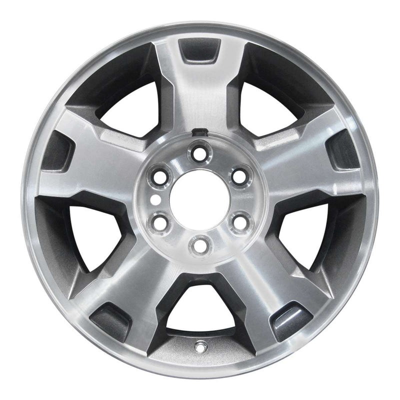 2010 ford f150 wheel 18 machined charcoal aluminum 6 lug w3779mc 2