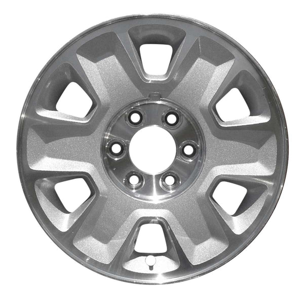 2014 ford f150 wheel 17 machined silver aluminum 6 lug w3780ms 6