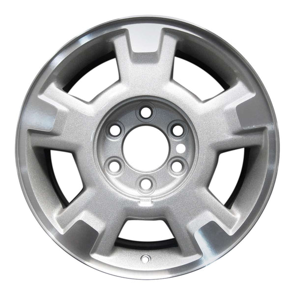 2010 ford f150 wheel 17 machined silver aluminum 6 lug rw3781ms 2