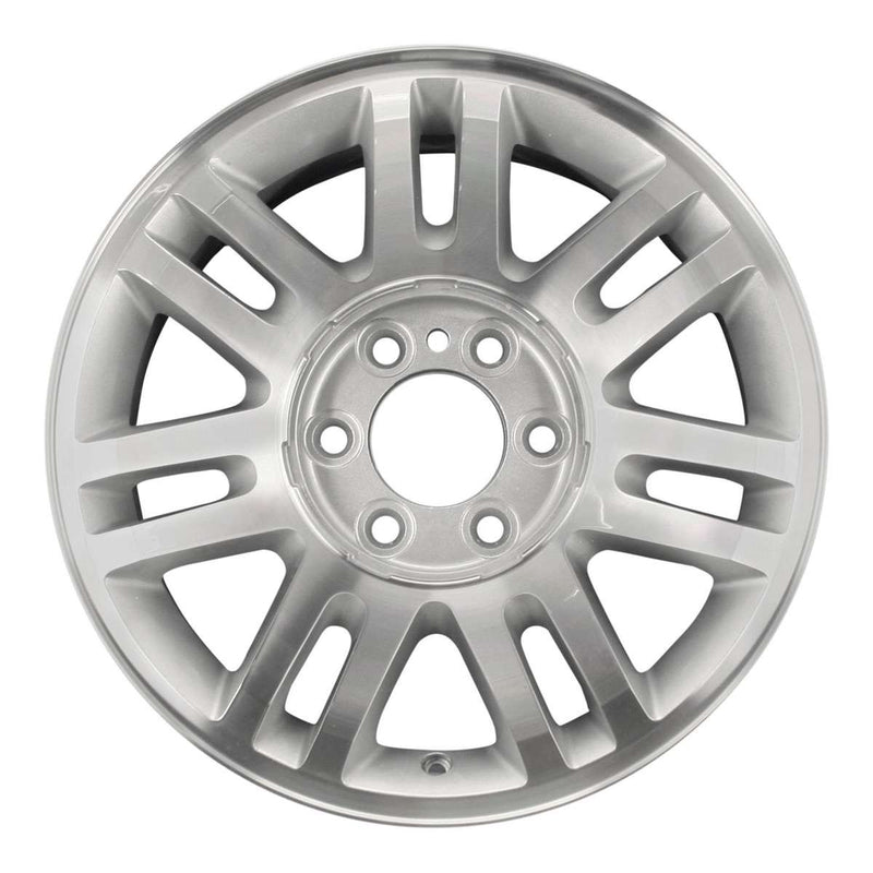 2010 ford f150 wheel 18 machined silver aluminum 6 lug w3784ms 11