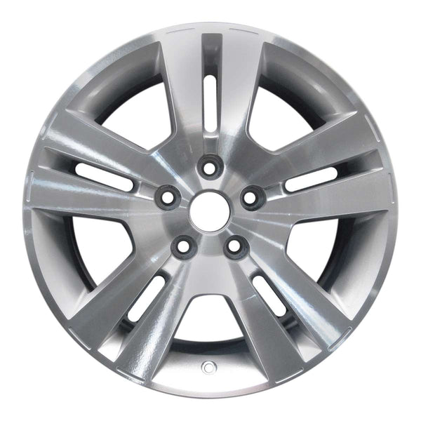 2007 ford fusion wheel 17 machined silver aluminum 5 lug w3791ms 1