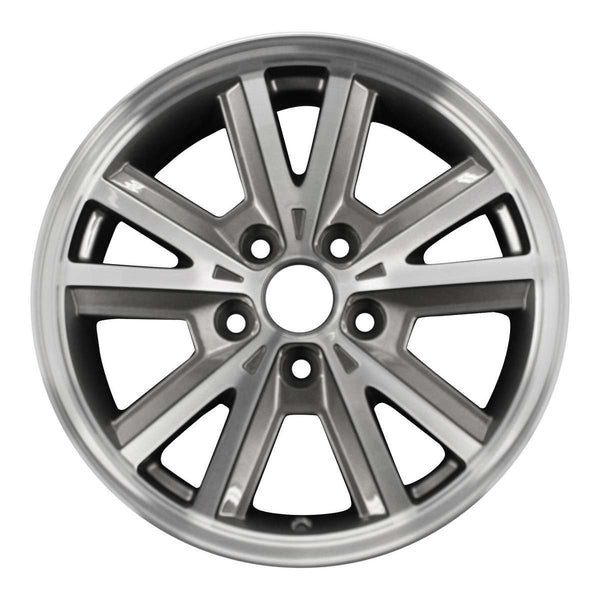 2007 ford mustang wheel 16 machined charcoal aluminum 5 lug w3792mc 3