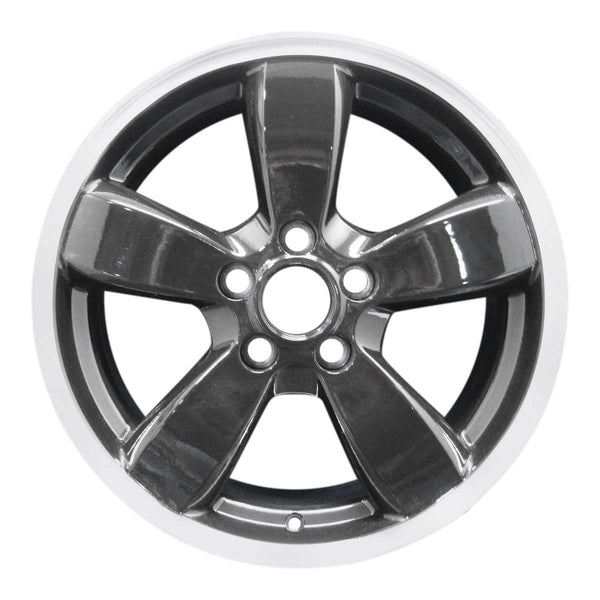 2009 ford escape wheel 17 machined gloss black aluminum 5 lug w3793mb 1