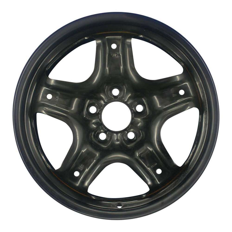 2011 mercury milan wheel 17 black steel 5 lug rw3796b 2