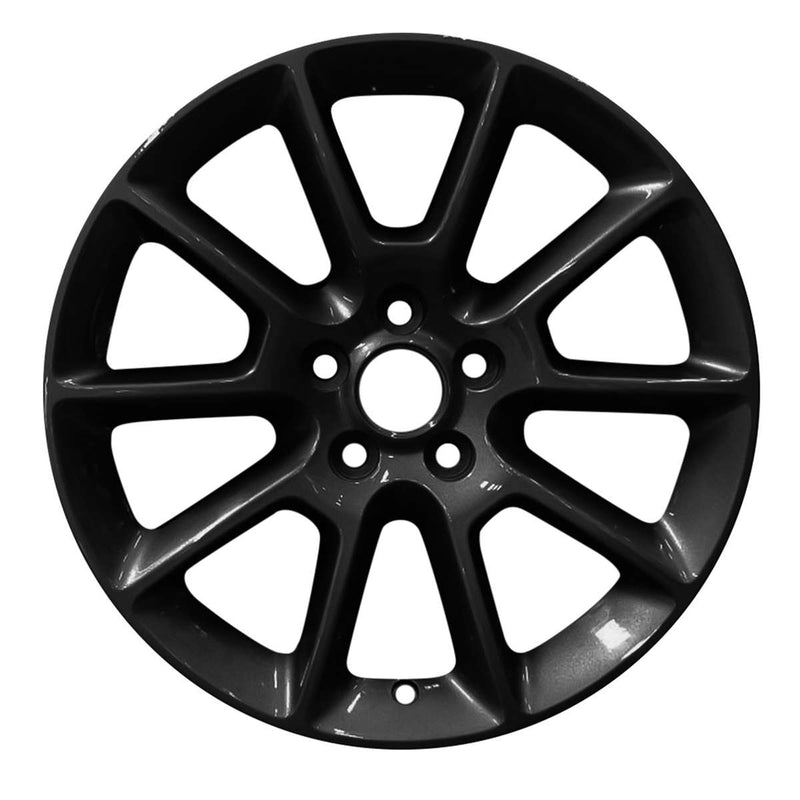 2011 ford mustang wheel 18 black aluminum 5 lug w3810b 2