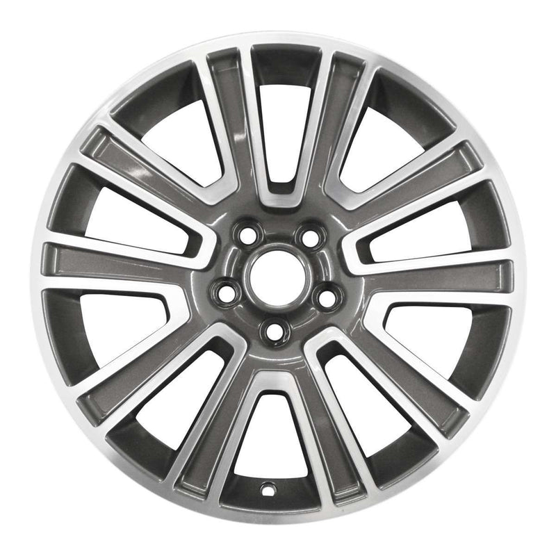 2010 ford mustang wheel 19 machined charcoal aluminum 5 lug w3813mc 1