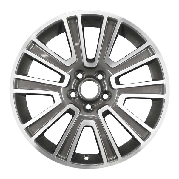 2011 ford mustang wheel 19 machined charcoal aluminum 5 lug w3813mc 2