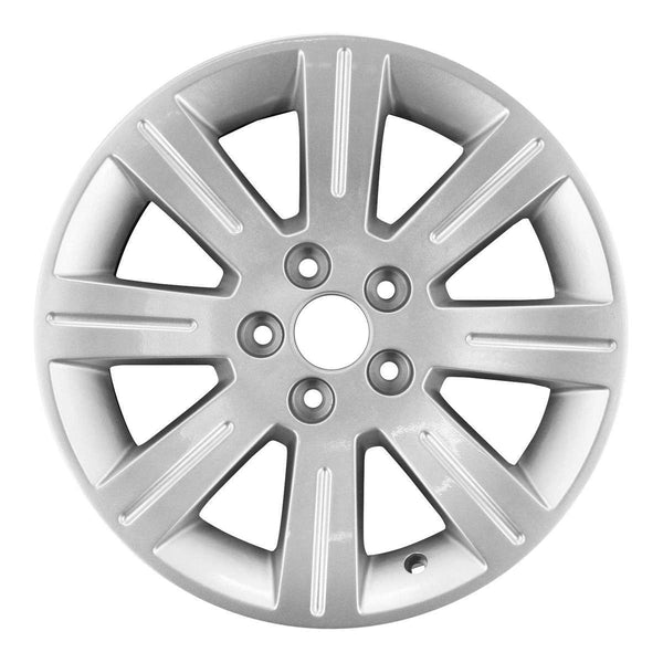 2011 ford taurus wheel 17 silver aluminum 5 lug w3816s 6