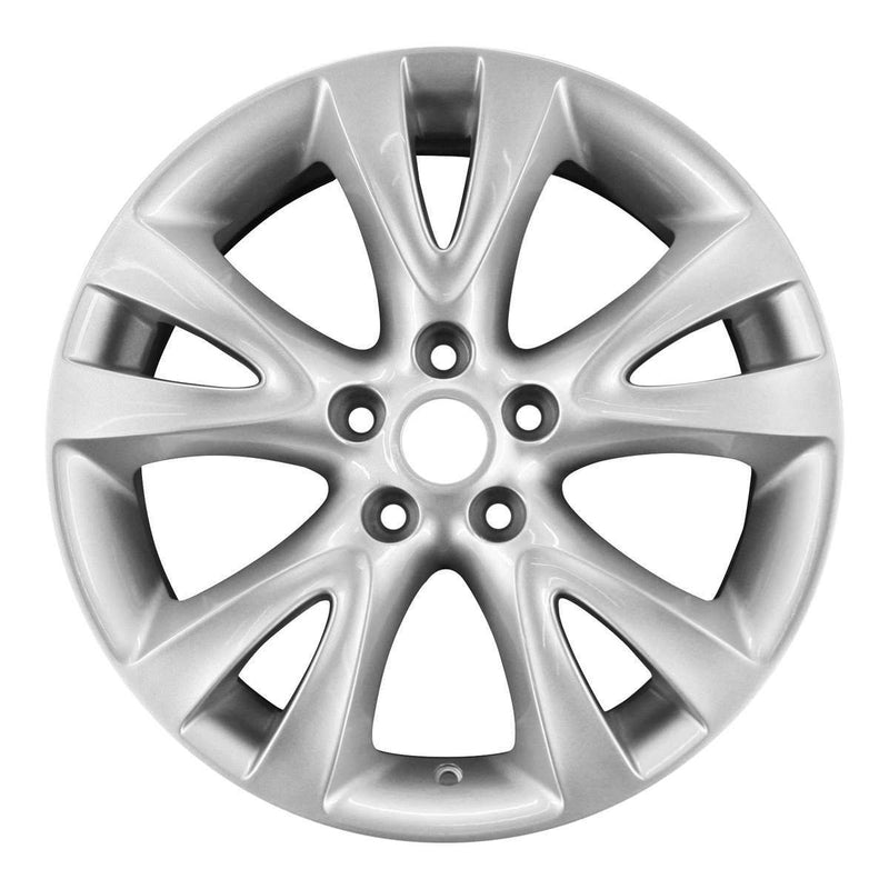 2010 ford taurus wheel 18 silver aluminum 5 lug w3817s 1