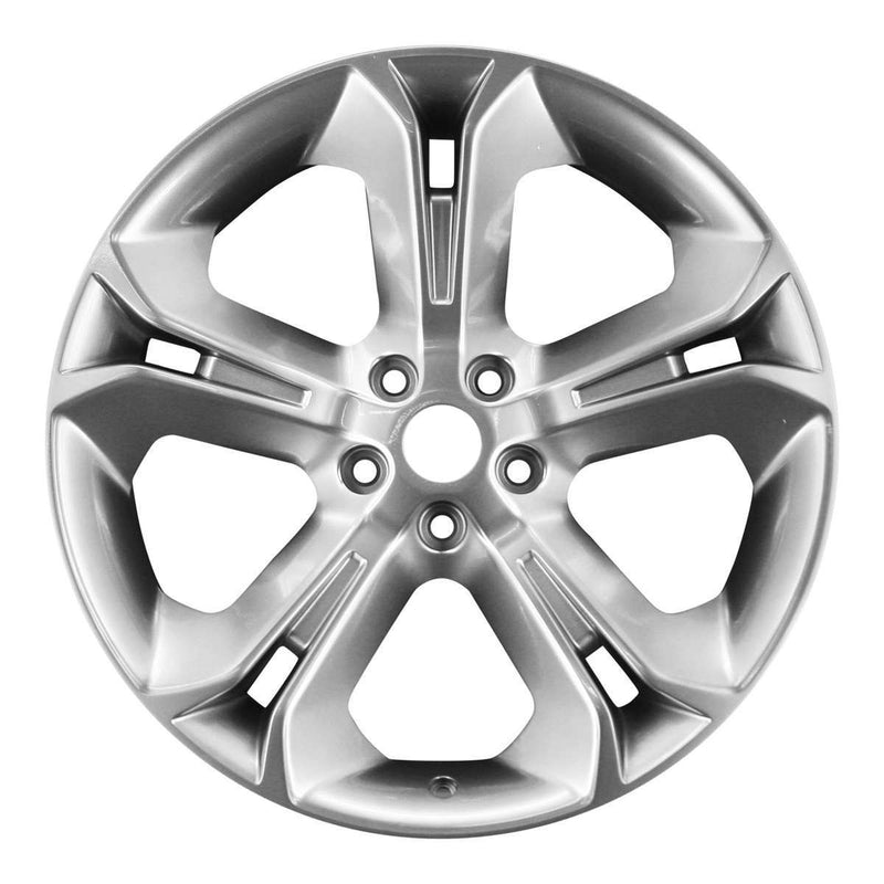 2010 ford taurus wheel 20 hyper aluminum 5 lug w3821h 1