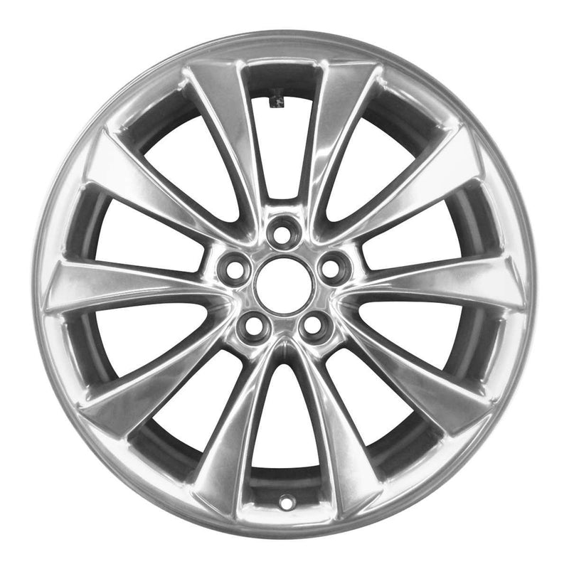 2010 lincoln mkt wheel 20 polished aluminum 5 lug w3824p 1