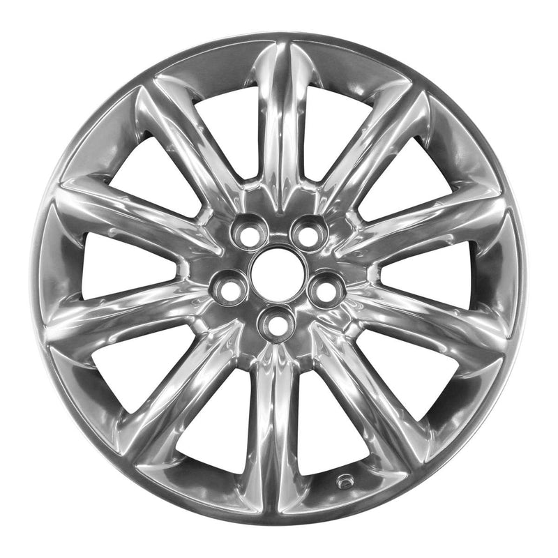 2010 lincoln mkt wheel 20 polished aluminum 5 lug w3825p 1