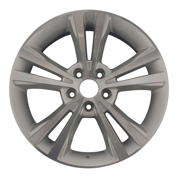 2010 lincoln mkx wheel 18 machined silver aluminum 5 lug w3826ms 1