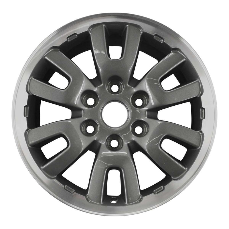 2010 ford f150 wheel 17 machined charcoal aluminum 6 lug w3831mc 1