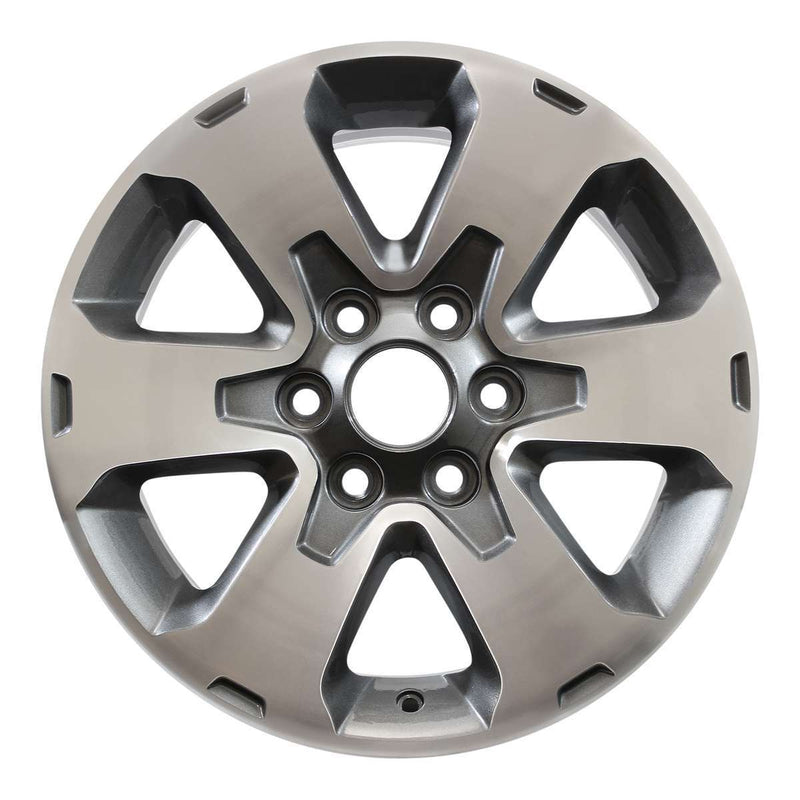 2013 ford f150 wheel 18 machined charcoal aluminum 6 lug w3832mc 4