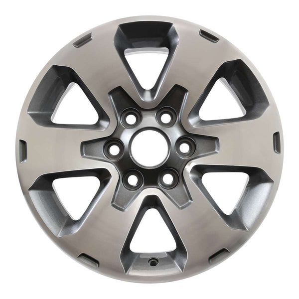 2014 ford f150 wheel 18 machined charcoal aluminum 6 lug w3832mc 5