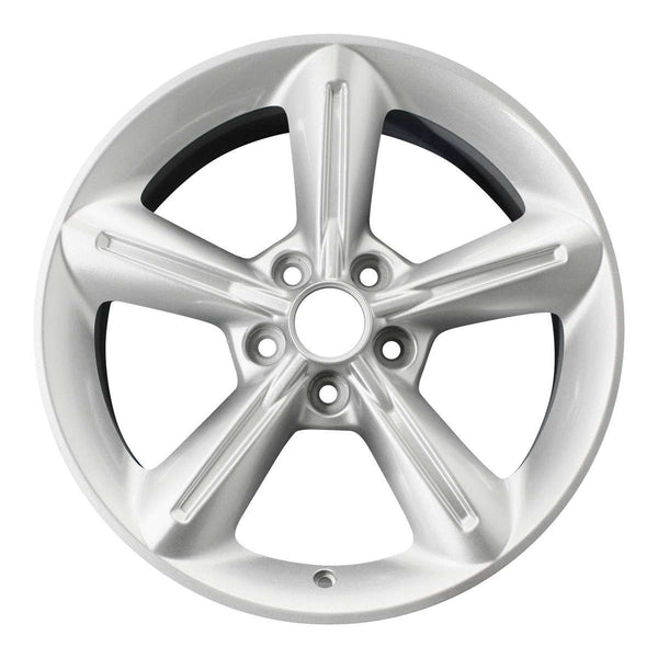 2010 ford mustang wheel 18 silver aluminum 5 lug w3834s 1